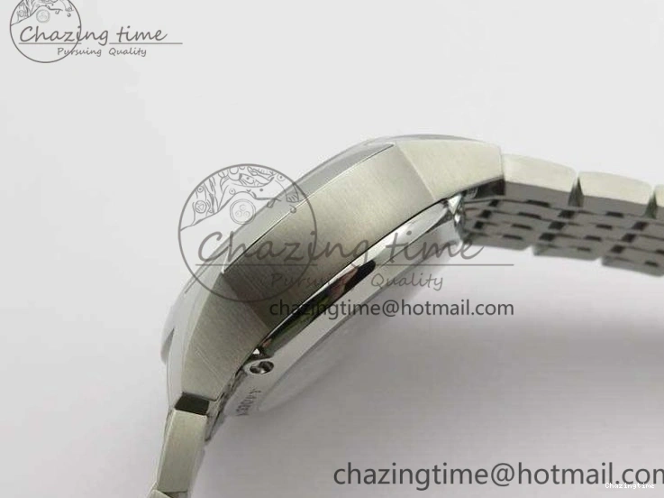 0403 HighQuality De Ville Chronograph SS OMF 1:1 Best Edition White Dial On SS Bracelet A 8151